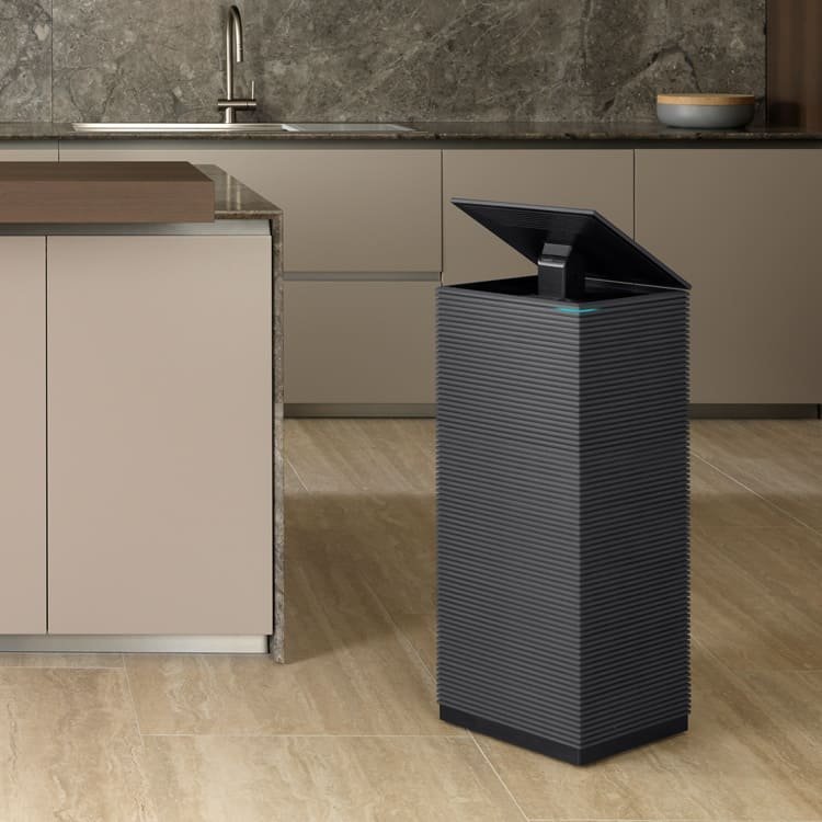 Coway Noble air purifier in a living room